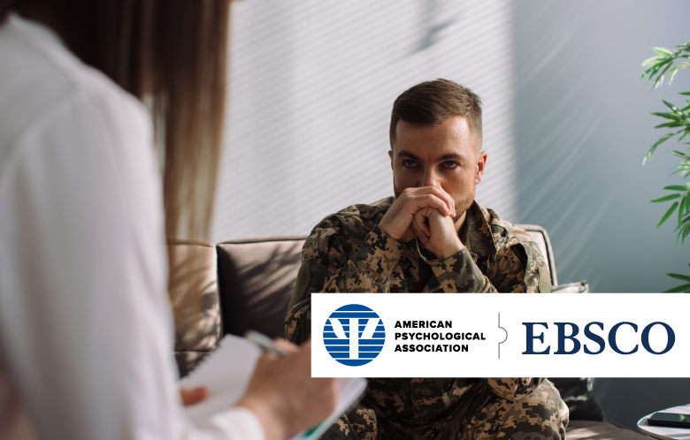 image of a soldier receiving counseling