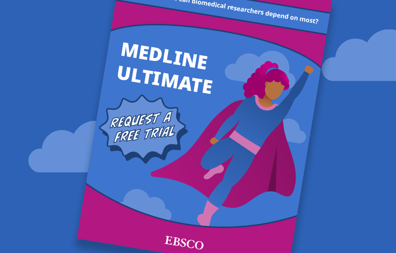 the cover of a MEDLINE Ultimate comic book-style guide against an illustrated sky